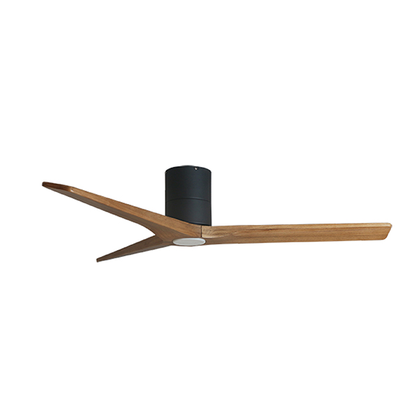 พัดลมเพดาน MR.KEN รุ่น FARO Solid Wood 52" HR LED DC Motor พัดลมมีไฟ ใบพัดไม้แท้ พร้อมรีโมทคอนโทรล